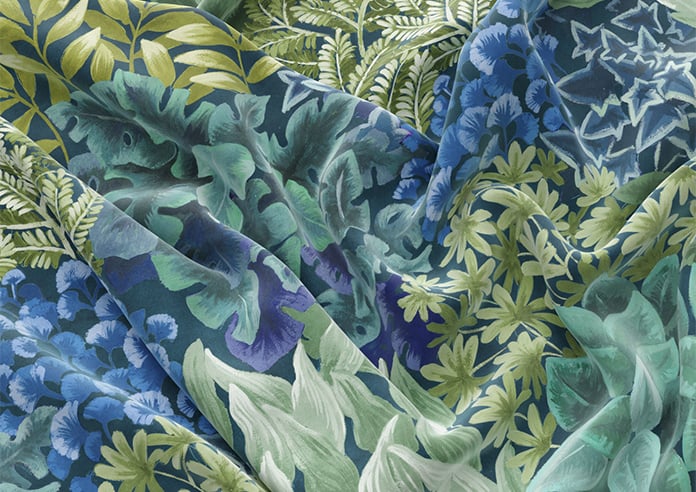 Garden Wall, Siren - Motorised Roman Blind - Image 4